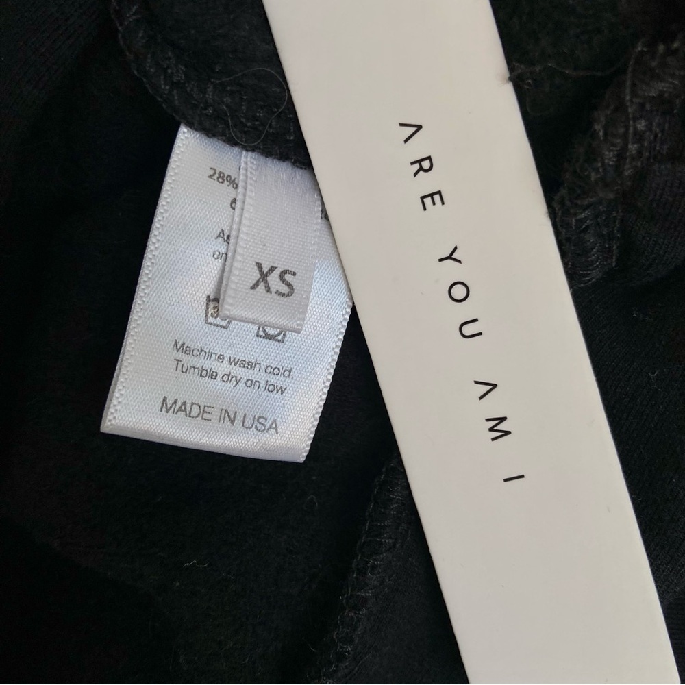 AYAI ARE YOU AM I Cropped Hoodie Sweatshirt - Picture 3 of 5